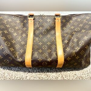 Vintage Louis Vuitton travel duffel